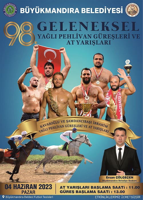 Geleneksel Yağlı Pehlivan Güreşleri ve At Yarışlerı